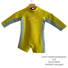 Load image into Gallery viewer, Pre-worn Baby and Kids Wetsuits