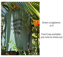 Load image into Gallery viewer, Auntie Social Social Club Upcycled T-shirt