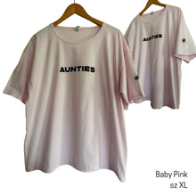 Load image into Gallery viewer, Aunties, N/T Universal Collective Upcycled T's