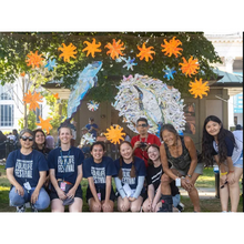 Load image into Gallery viewer, Peggy Oki Radical Aunties Upcycled T