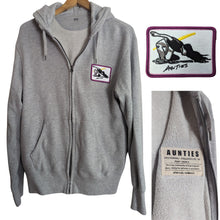 Load image into Gallery viewer, Peggy Oki Radical Aunties Zip Up Hoody Sweatshirt