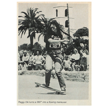 Load image into Gallery viewer, Peggy Oki Radical Aunties Upcycled T