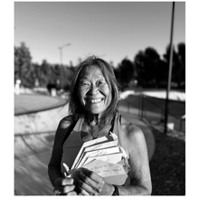 Load image into Gallery viewer, Peggy Oki Radical Aunties Upcycled T