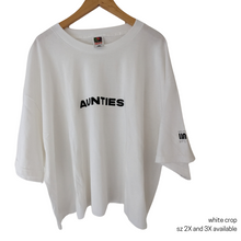 Load image into Gallery viewer, Aunties, N/T Universal Collective Upcycled T's