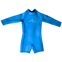 Load image into Gallery viewer, 2.5mm Ultrasoft Baby, Toddler, and Kids Yamamoto Longsleeve Shorty Wetsuit
