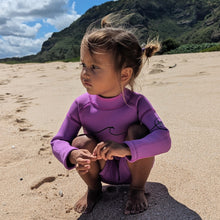 Load image into Gallery viewer, 2.5mm Ultrasoft Baby, Toddler, and Kids Yamamoto Longsleeve Shorty Wetsuit