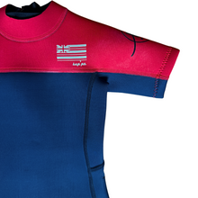 Load image into Gallery viewer, 2.5mm Hawaiian Supʻpaman Ultrasoft Baby, Toddler, and Kids Yamamoto Short sleeve Shorty Wetsuit