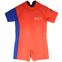 Load image into Gallery viewer, 2.5mm Ultrasoft Hua Neoprene Short Sleeve Springsuit Wetsuit for Babies + Toddlers