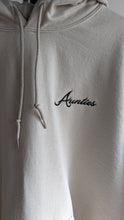 Load image into Gallery viewer, Aunties Embroidered Unisex Hoodie with wave sleeve detail