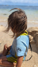 Load image into Gallery viewer, 1.5mm Ultrasoft Baby, Toddler and Kids Neoprene Shortsleeve Springsuit Shorty Wetsuit