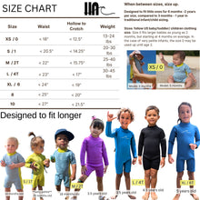 Load image into Gallery viewer, 2.5mm Ultrasoft Hua Neoprene Short Sleeve Springsuit Wetsuit for Babies + Toddlers