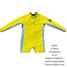 Load image into Gallery viewer, Pre-worn Baby and Kids Wetsuits