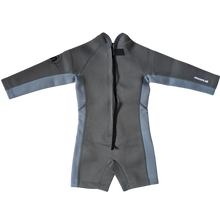 Load image into Gallery viewer, 1.5mm Ultrasoft Baby, Toddler and Kids Long Sleeve Shorty Wetsuit