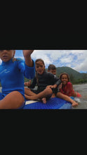 Load and play video in Gallery viewer, 2.5mm Black Onyx Ultrasoft Baby, Toddler, and Kids Yamamoto Long sleeve Shorty Wetsuit