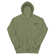 Load image into Gallery viewer, Aunties Embroidered Unisex Hoodie with wave sleeve detail