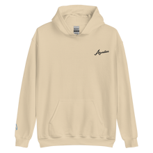 Load image into Gallery viewer, Aunties Embroidered Unisex Hoodie with wave sleeve detail