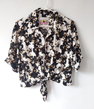Load image into Gallery viewer, Vintage Aloha Tie Crop Tops