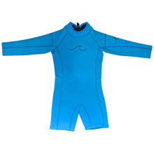 Load image into Gallery viewer, 2.5mm Ultrasoft Baby, Toddler, and Kids Yamamoto Longsleeve Shorty Wetsuit
