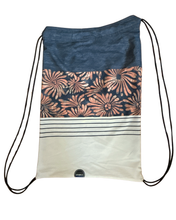 Load image into Gallery viewer, Upcycled Boardshorts Sling Backpack
