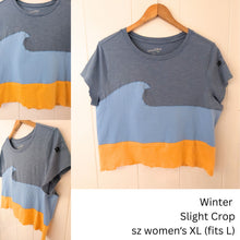 Load image into Gallery viewer, Upcycled Wave T-shirts
