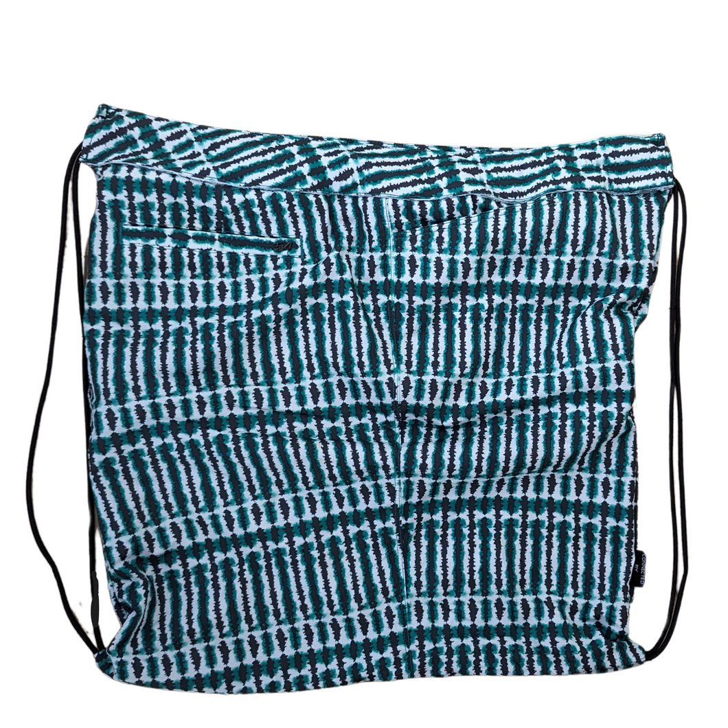 Upcycled Boardshorts Sling Backpack