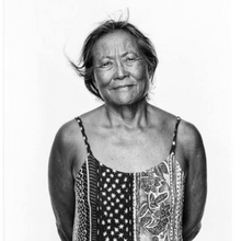 Load image into Gallery viewer, Peggy Oki Radical Aunties Hand Dyed Youth Crew Sweatshirt
