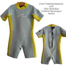 Load image into Gallery viewer, Pre-worn Baby and Kids Wetsuits
