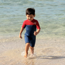 Load image into Gallery viewer, 2.5mm Hawaiian Supʻpaman Ultrasoft Baby, Toddler, and Kids Yamamoto Short sleeve Shorty Wetsuit
