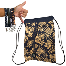 Load image into Gallery viewer, Upcycled Boardshorts Sling Backpack
