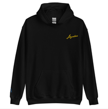 Load image into Gallery viewer, Aunties Embroidered Unisex Hoodie with wave sleeve detail