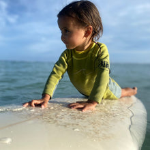 Load image into Gallery viewer, 1.5mm Ultrasoft Baby, Toddler and Kids Long Sleeve Shorty Wetsuit
