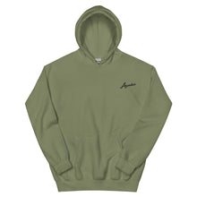 Load image into Gallery viewer, Aunties Embroidered Unisex Hoodie with wave sleeve detail
