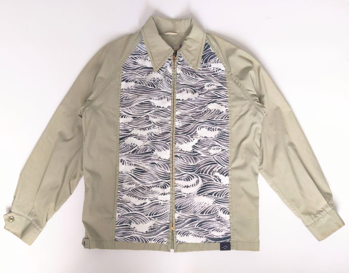 It Comes In Waves Campus Jacket