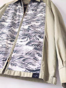 It Comes In Waves Campus Jacket