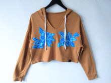 Load image into Gallery viewer, Kingfisher Crop Hoody
