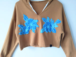 Kingfisher Crop Hoody