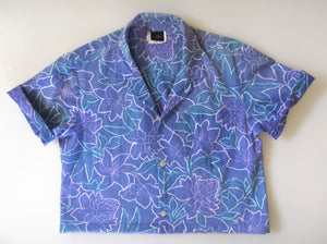 Cropped Vintage Aloha Shirts
