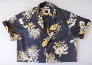 Cropped Vintage Aloha Shirts