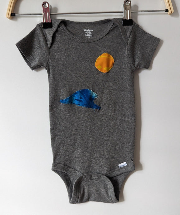 Sun Salutation Baby Onesie
